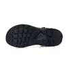 Été décontracté respirant sandales pour hommes noirs ouverts Sandale Vietnam Sandalias Hombre Man Sandles Gladiator réglable 240418