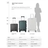Bagages à bagages Sac de carton de valise de voyage de voyage ouvert multifonctionnel Port de charge USB avec porte-gobelet pliant