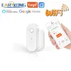 Control Tuya Smart Wifi Door Sensor Door Open / Closed Detectors Wifi Home Alarm Compatible with Alexa Google Home Tuya App