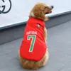 Abbigliamento per cani Abiti estivi Mesh Maglie da basket sport traspirante maglietta per gatto per gatto per piccoli cani di grandi dimensioni