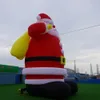 wholesale 3-10m Free ship Customized Giant inflatable Santa Claus blow up Christmas father old man For Mall Promotion Decoration Toys