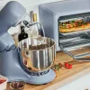 Blenders mooi 5.3QT capaciteit lichtgewicht krachtige Tilthead Stand Mixer, Cornflower Blue van Drew Barrymore