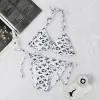 Neue sexy Frauen Designer Bikinis Sets klare Gurtform Badeanzüge Damen Badeanzüge Schwimmkleidung Strand Frau Swimwears Biquini gemischte Luxusmarken 977