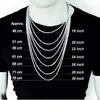 HN 3 mm10 mm roestvrijstalen Cubaanse ketting ketting voor mannen nek sieraden mannelijke accessoires 240422