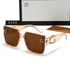 Designer Sunglasses Luxury women SunGlasses UV Protection Eyeglass Gradient New large frame women's sunglasses Fashion Women Spectacle with box 6256 high quality