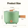 Multicookers 1.8L Multifunction Electric Cooking Pot Doublespeed Insulated Nonstick Pot Home Travel Portable Rice Cooker Wok Hot Pot