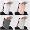 Шарфы летние шелковые солнцезащитные крема маска на открытом воздухе велосипедная защита от ультрафиолетовой защиты подвесное покрытие уха