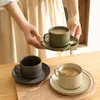 Cafetière professionnelle express latte tasse art tasse en céramique avec soucoupes à la maison tasse de thé à la maison