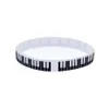 100 st piano key silikongummi armband bra att använda i alla fördelar gåva för musik fans2308