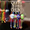 Keychains 30Pcs Swivel Hooks With Key Rings And Multicolour Tassels Bulk For Keychain Crafts Jewelry Accessories