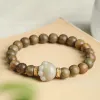 Brins Sandalwood Bouddha Beads Bracelet pour femmes Bodhi Root Cat Claw Bracelet