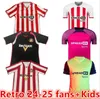 24 25 Sunderland Soccer Jerseys Stewart Simms Roberts Amad Clarke Dajaku Embleton Evans O'Nien Football Shirt Pritchard Mens Kids Kit Home 05 06 Retro66