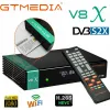 Alıcılar DVBS2 GTMedia V8X Uydu Alıcı V8 Nova Tam HD Uydu Decoder H.265 Builin WiFi GTMedia V9 Prime Gemi İspanya'dan