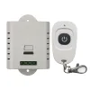 Contrôle 120V Interrupteur de télécommande sans fil 120V avec bouton manuel 1 Récepteur + 1PCS (JRL2) émetteur Smart Home