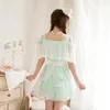 Party Dresses Princess Sweet Lolita Candy Rain Dress Japanese Lace Pringting Maid Cosplay A-line C22AB7162