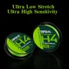 Accessoires Tsurinoya 4 Weeven PE -visserlijn H4 48lb 150m lichte game Forel game Long Casting 4 Strand Blaided Smooth Multifilament Line