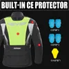 Motorradbekleidung Jacke atmungsaktive Offroad CE-Zertifizierung Anti-Fall-Fall-Reflexion Biker Kleidung Kleidung resistent