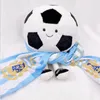 Oreiller jellycats peluche kawaii décor de chambre peluche mignon football poupée soccer peluches douces cadeaux drôles cadeaux d'anniversaire cadeau