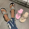 Casual Shoes Women's Decor Flip Flops - Lätt mjuk ensamstående havssula för sommarstrandkomfort