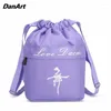 STATA Wear Ballet Ballet Bag Bag Kids Latin Yoga Tap Jazz Almacenamiento Mochila linda y moderna