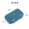 Accessoires SF Fly Fishing Box Zwart Waterdichte Vlieg Visdoos Trout Vliegvliegdoos Storage Case 13.3*8.8*3,6 cm