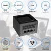 Routers 1200Mbps WiFi Mesh Router System with 2.4G/5.0GHz Dual Band Wifi Router Repeater Easy Set APP Remote Manage Wireless WiFi System