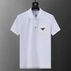 Мужские поло в летние повседневные футболки дизайнер Mens Polos Plyt Pryt Print Polo Polo