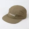 Czapki kulkowe Sprężyn Spring Summer Outdoor Szybkie suszące płaskie ramię 5-panelowe osłonki przeciwsłoneczne Baseball Cap Kobieta twarz Mały cienki mężczyzna