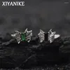 Cluster Rings Xiyanike Summer Unique Colored Zirconia Farterfly Cuff Finger For Women Girl Fashion Jewelry Gift Party Anillos Mujer