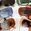 Top da marca de luxo óculos de sol de alta qualidade Chain de pérolas masculina e feminina Óculos de sol Square Star Glasses Fashion Leisure Square 5488