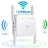 ルーター5G Repetidor WiFi Repeater Extender Booster 2.4G Roteador WiFi Amplifier 300/1200Mbps Signal Router Long Range Extenderデュアル