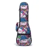 Torby na ukulele worka Waterproof Electric 21 23/24 26 cali koncert sopranowy tenor baryton plecak noszący koncert przenośny kolorowy