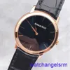 AP Wrist Watch Chronograph 18K Rose Gold Automatic Mécanique 41 mm Black Dial Mens 15180OR.OO.A002CR.01 Crocodile en cuir STRAP