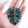 Keychains Festival Gift Fun Fresh Foliage Shape Car Pendant Bag Keys Holder Leaf Keychain Key Ring