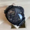 럭셔리 시계 남자 자동 기계식 시계 스포츠 시계 2024 새로운 브랜드 시계 사파이어 거울 가죽 스트랩 40 44mm 직경 타이머 시계 시계 P8N5