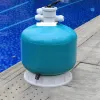 Purifiers Top Type Fishpond Sand Filter Swimming Pool Equipment Vattenbehandling för vattenparadismassage Pool Filtreringssystem