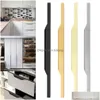 Other Door Hardware Aluminum Alloy Den Handle Kitchen Cupboard Knob Modern Cabinet Wardrobe Der Pls Furniture Home Decor Drop Delive Dhqql