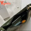 yogodlns fi oljemålning axelväska för kvinnor fjäder ny armhåla handväskedesigner underarmsäck butik tote handväska handväska i9ky#