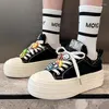 Casual Shoes Women Sneakers Lace Up Platform Cute Decoration Thick Bottom Vulcanized Outdoor Sports Shoe For Female