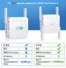 Versterkers 2.4G/5G Long Range Wifi Repeater Gigabit Routerwifi Signaalversterker WiFi -versterker/Booster/Extender 1200m Draadloos