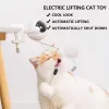 Toys Mouvement électronique jouet de chat yoyo soulève la balle électrique flottant de chat interactif jouet rotation de puzzle interactif pour animaux de compagnie