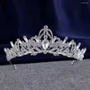 Haarclips bruid kroon accessoires sieraden ontwerp trouwjurk kristal kopstuk clip luxe tiara bruids hoofdtooi