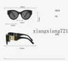 Uv Advanced Fashion eye care Pop simple men's and women's alphabet designer sunglasses frame mirror
