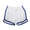 Summer Mens Sport Shorts Moda Moda de cor sólida Slimd Fit Cantura elástica calça curta Ginout Gym Gym Runing Quick Dry 240420