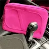 Designer Make Up Bag Travel Cosmetic Purse Women Fashion V Wash Pouch Hot Pink Black Makeup Bags Luxury Toiletry Storage Handbag