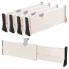 Speicher 4 Packschubladen -Teiler Organisator Einstellbarer Speicher Retractable Drawer Partition Inhaber Haushalt Klappbrett Küche Organisation