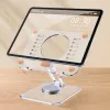 Stoi Universal Tablet Uchwyt Mount Stand Stand Transparent Desktop Support Support Regulowane Niezsuwa do gry w gry oglądanie filmów