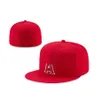 Ballkappen Mode neueste Anpassungen Hats Snapbacks Designer Fit Hut Stickerei einstellbare Baseball -Baumwolle All Team Logo Sport Hip Hop Clo Dhrgd