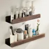 Rekken keukenroman keuken accessoires kruidenrek keuken organisator planken badkamer shampoo houder opslag plank metalen wandpanelen