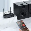 Adapter 2in1 Bluetooth 5.3 Musikmottagare sändare 3,5 mm aux trådlös ljudmottagare support tws